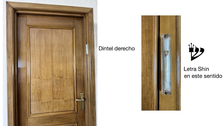 Cómo colocar la mezuzá